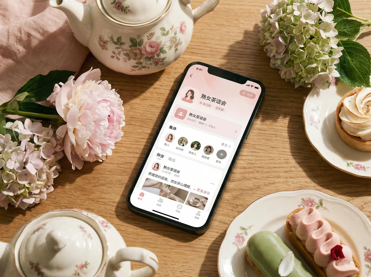 后妈裙 手机应用界面展示